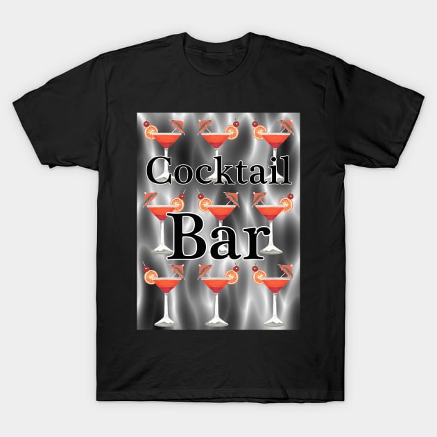 COCKTAIL BAR T-Shirt by SartorisArt1